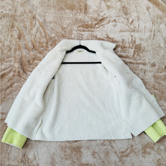 Vintage Natalie and Me Jacket Size Medium Light Bright Green - Picture 9 of 16